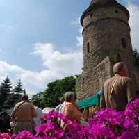 Bild vergrern: Stadtmauer mit Bunzlauer Turm