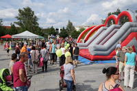 Bild vergrößern: ABC-Fete auf dem Marktplatz                               