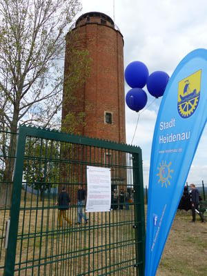 Tag des offenen Denkmals auf dem Wasserturm in Heidenau