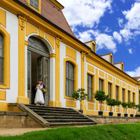 Bild vergrößern: Hochzeit Großsedlitz | Außenansicht Obere Orangerie