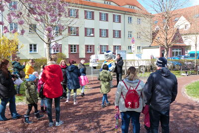 Frühlingserwachen rund um den Fritz-Gumpert-Platz