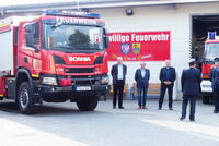 Bild vergrern: Indienststellung des neuen Rstwagens 