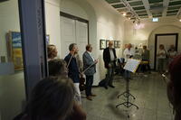 Bild vergrern: Ausstellungserffnung in der Galerie des Rathauses                              