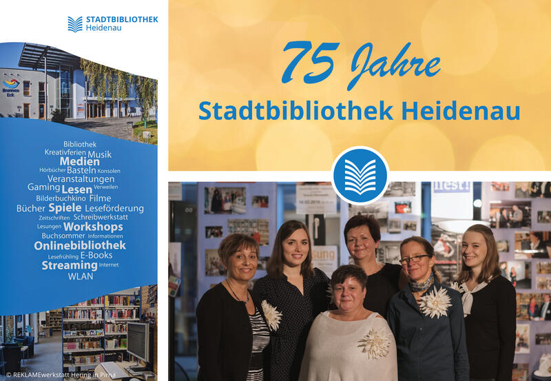 Bild vergrößern: 75 Jahre Stadtbibliothek Heidenau