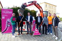 Bild vergrern: Start Breitbandausbau in Heidenau-Nord