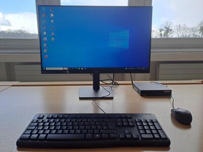 Neue Ausstattung des Computerkabinettes in Auenstelle des Pestalozzi-Gymnasiums
