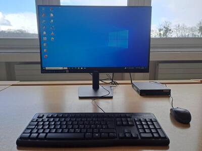 Neue Ausstattung des Computerkabinettes in Außenstelle des Pestalozzi-Gymnasiums