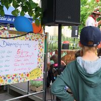 Bild vergrern: Bhnenprogramm mit Clown Lulu