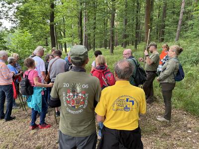 Bild vergrern: Wanderung mit dem Regionalverein Lwowek Slaski 