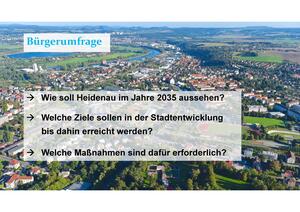 Auswertung der Bürgerumfrage zur Stadtentwicklung Heidenau