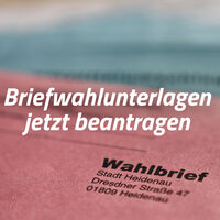 Bild vergrößern: Briefwahlunterlagen