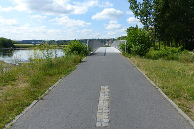 Freie Fahrt auf dem Elberadweg