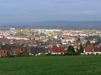 Bild vergrern: Blick ber das Heidenauer Stadtgebiet