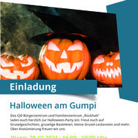 Interner Link zur Veranstaltung: Halloween am Gumpi