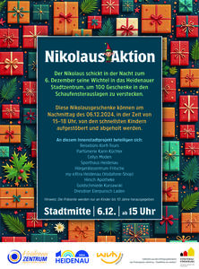 Bild vergrößern: Wichteln Nikolaus Aktion