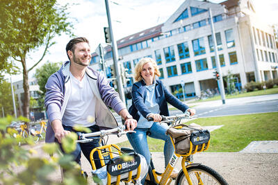 Ab 3. März: Bikesharing in Heidenau