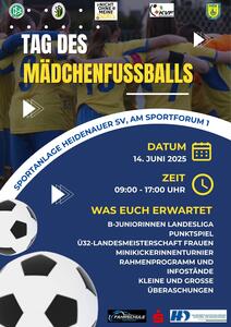 Bild vergrößern: Tag des Mädchenfussballs