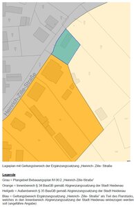 Bild vergr&ouml;&szlig;ern: Flurst&uuml;ck 77/1 - Heinrich-Zille-Stra&szlig;e