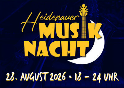 Bild vergr&ouml;&szlig;ern: Heidenauer Musiknacht 2026