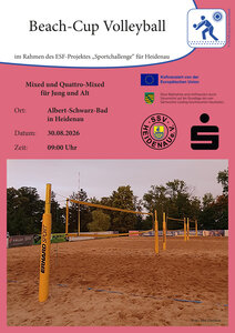 Bild vergr&ouml;&szlig;ern: Beach-Cup Volleyball