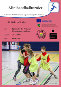 Bild vergr&ouml;&szlig;ern: Minihandballturnier