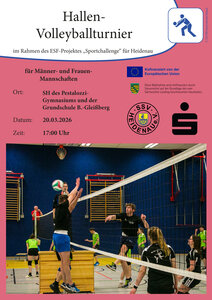 Bild vergr&ouml;&szlig;ern: Hallen-Volleyballturnier