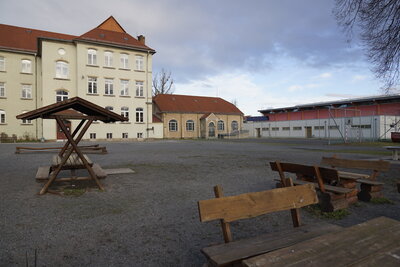 Bild vergr&ouml;&szlig;ern: Alte Turnhalle der Oberschule 