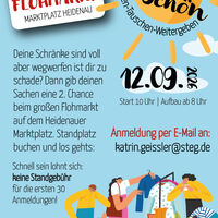 Interner Link zur Veranstaltung: Zweite-Chance-Flohmarkt