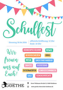 Bild vergr&ouml;&szlig;ern: Schulfest 2026