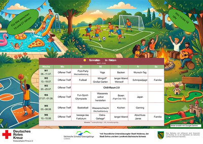 Bild vergr&ouml;&szlig;ern: Sommerferienplan 