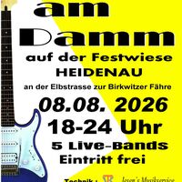 Interner Link zur Veranstaltung: Rock am Damm 2026