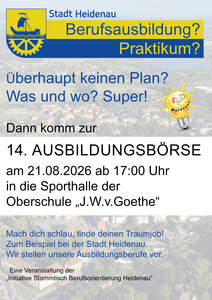 14. Ausbildungsb&ouml;rse in Heidenau