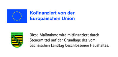 Bild vergr��ern: EFRE ESF Sachsen Signet NEU