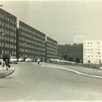 Bild vergrößern: Neubaugebiet Beethovenstraße, 1974